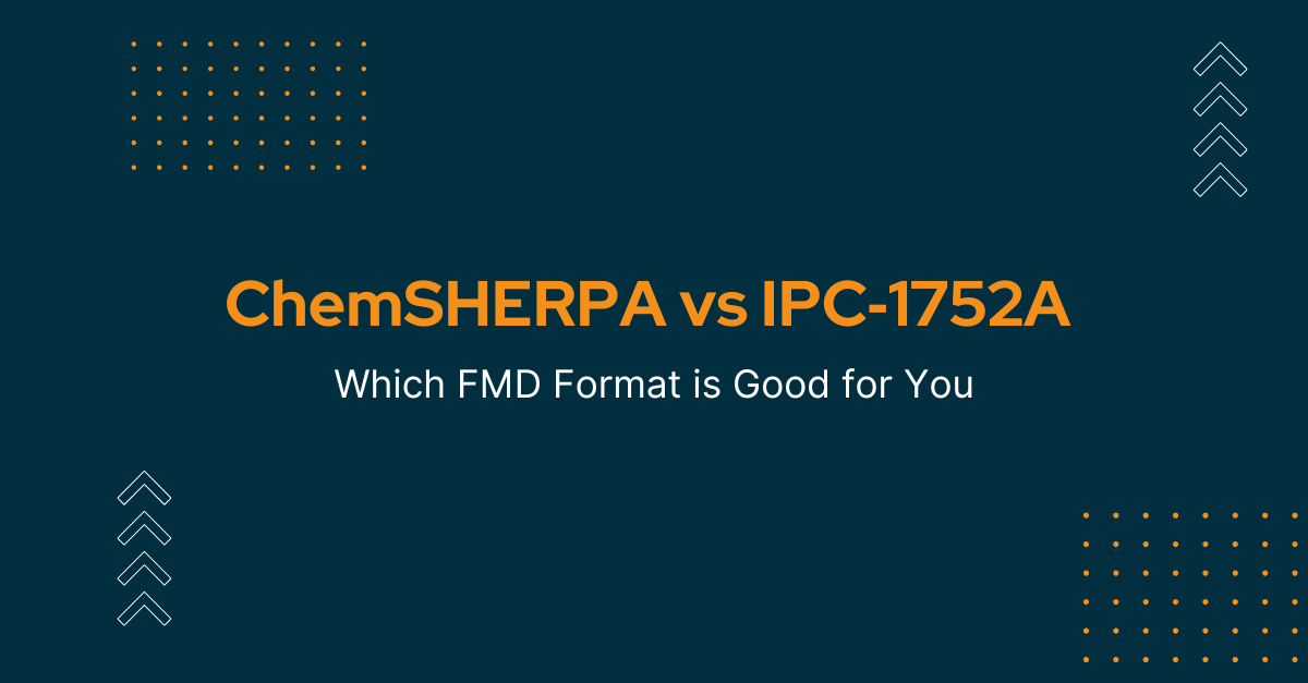 ChemSHERPA vs IPC‑1752A: Which FMD Format is Good for You