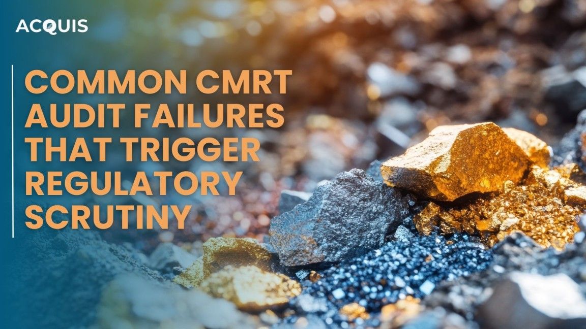 Common CMRT Audit Failures That Trigger Regulatory Scrutiny
