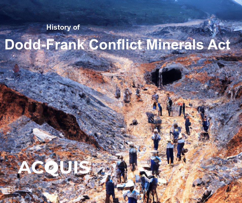 Legislative History of Dodd-Frank Conflict Minerals Act
