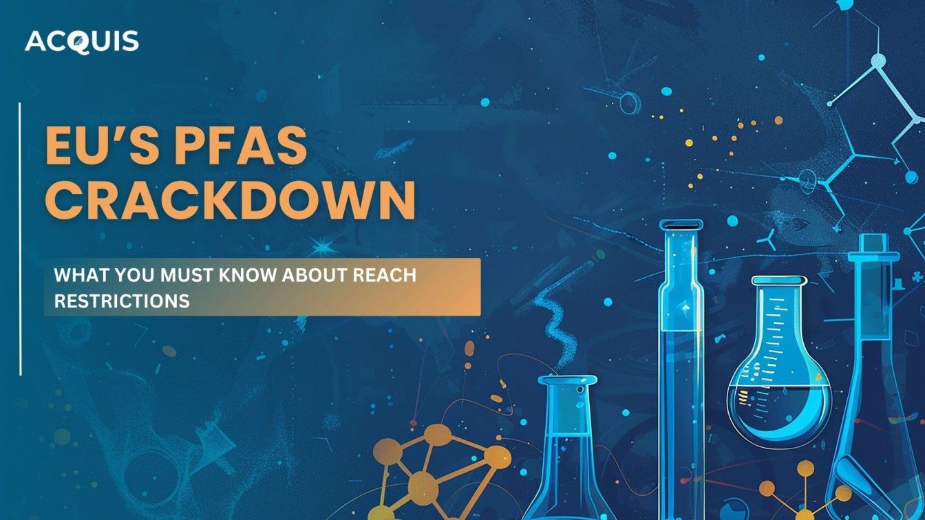 EU’s PFAS Crackdown: What You Must Know About REACH Restrictions