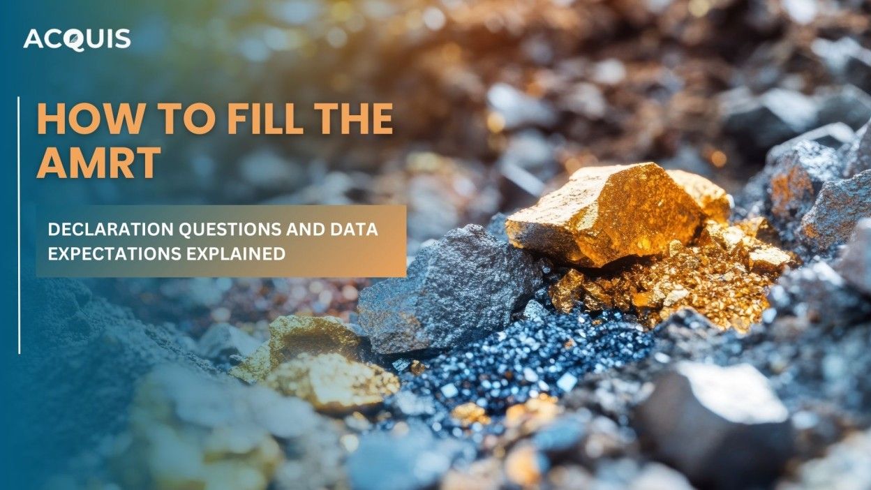 How to Fill the AMRT: Declaration Questions and Data Expectations Explained