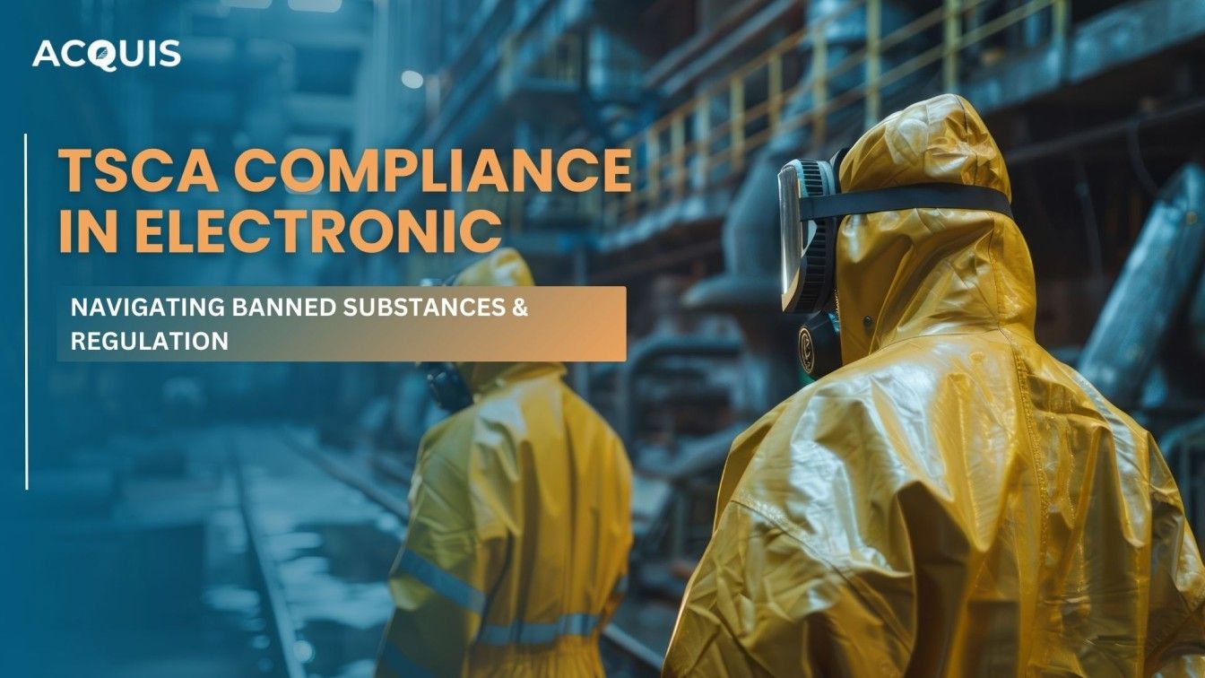 TSCA Compliance How the EPA’s Latest Restrictions on TCE, PCE & PBT Chemicals Impact Electronics 