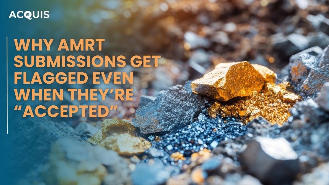 Why AMRT Submissions Get Flagged Even When They’re “Accepted”