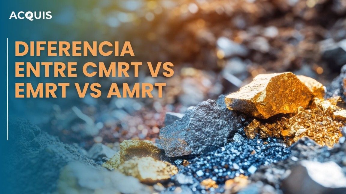 Diferencia entre CMRT vs EMRT vs AMRT